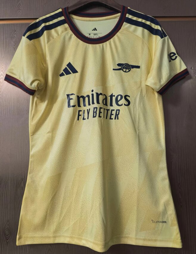 AAA Quality Arsenal Woman 26/27 Third Yellow Soccer Jersey